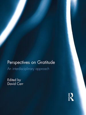 cover image of Perspectives on Gratitude